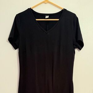 Old Navy V-neck T-shirt dress